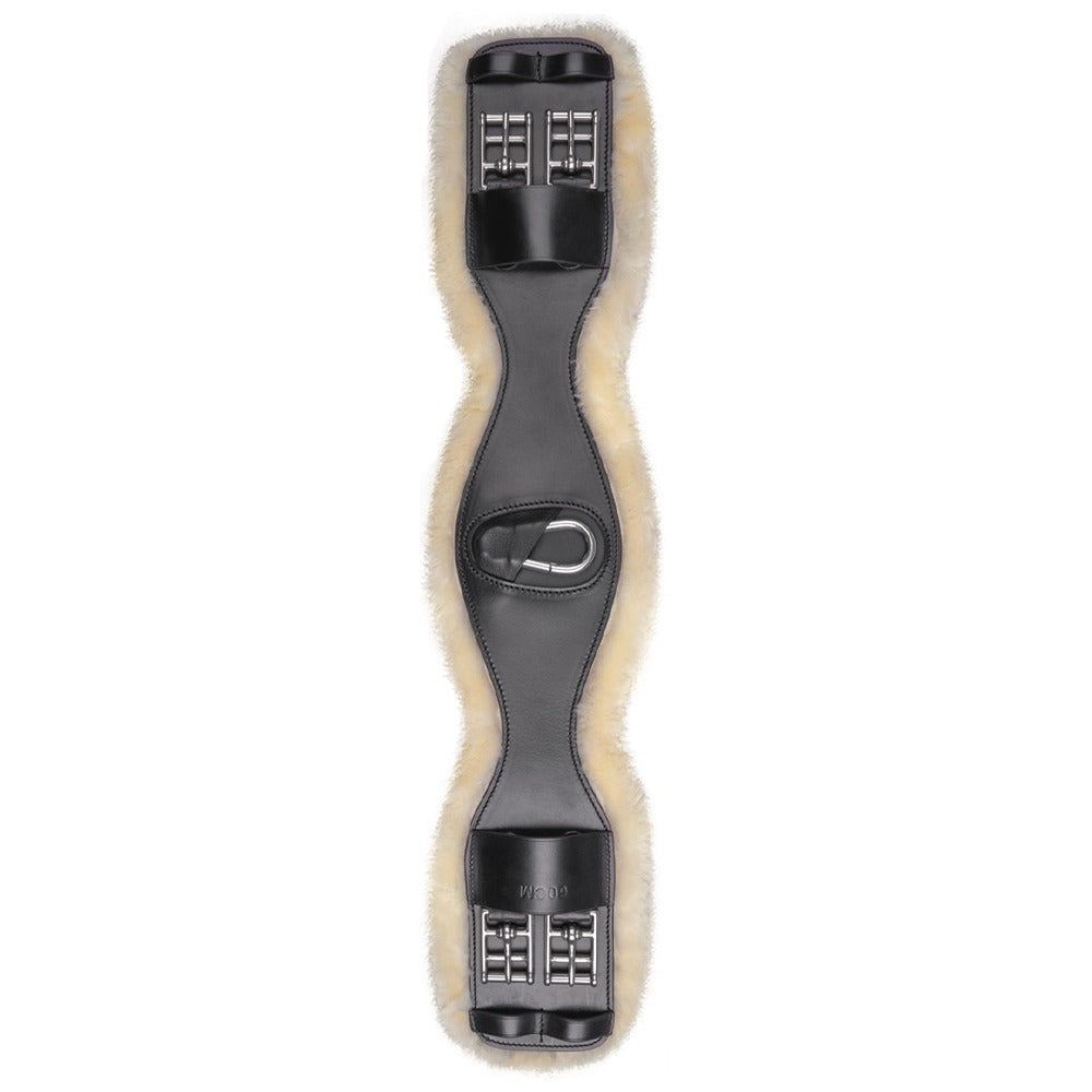 Waldhausen Leather Short Girth with ECO Wool Anatomical Design