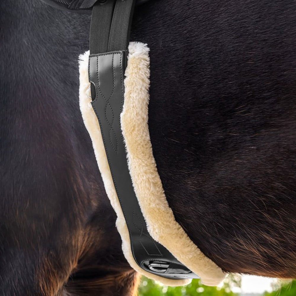 Waldhausen Leather Girth with ECO Wool Anatomical Design