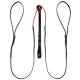 W-trainRein Adjustable Leather Triangle Reins Horse Training
