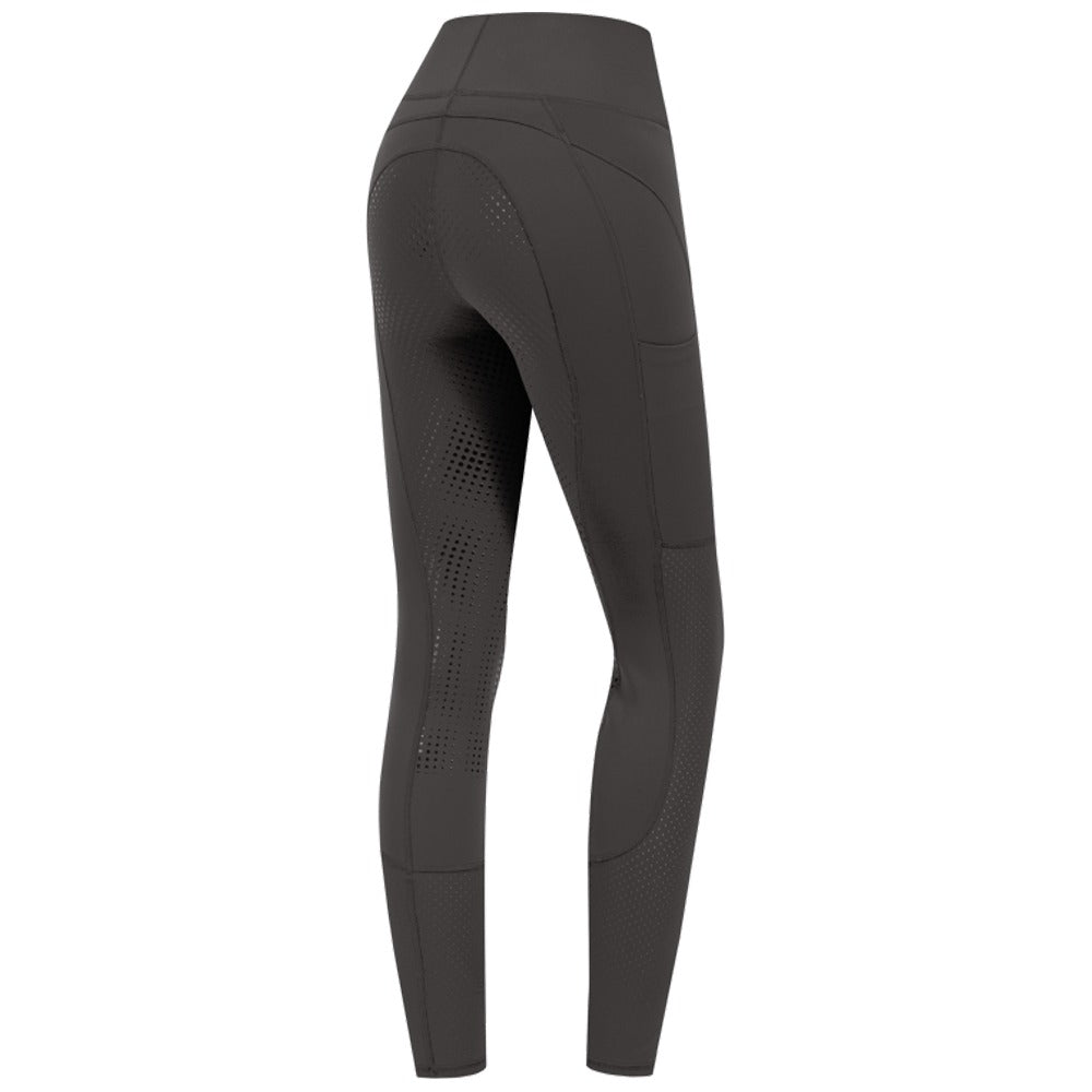 Hanna Reitleggings High Waist Mesh Silikon Damen Komfort Fit