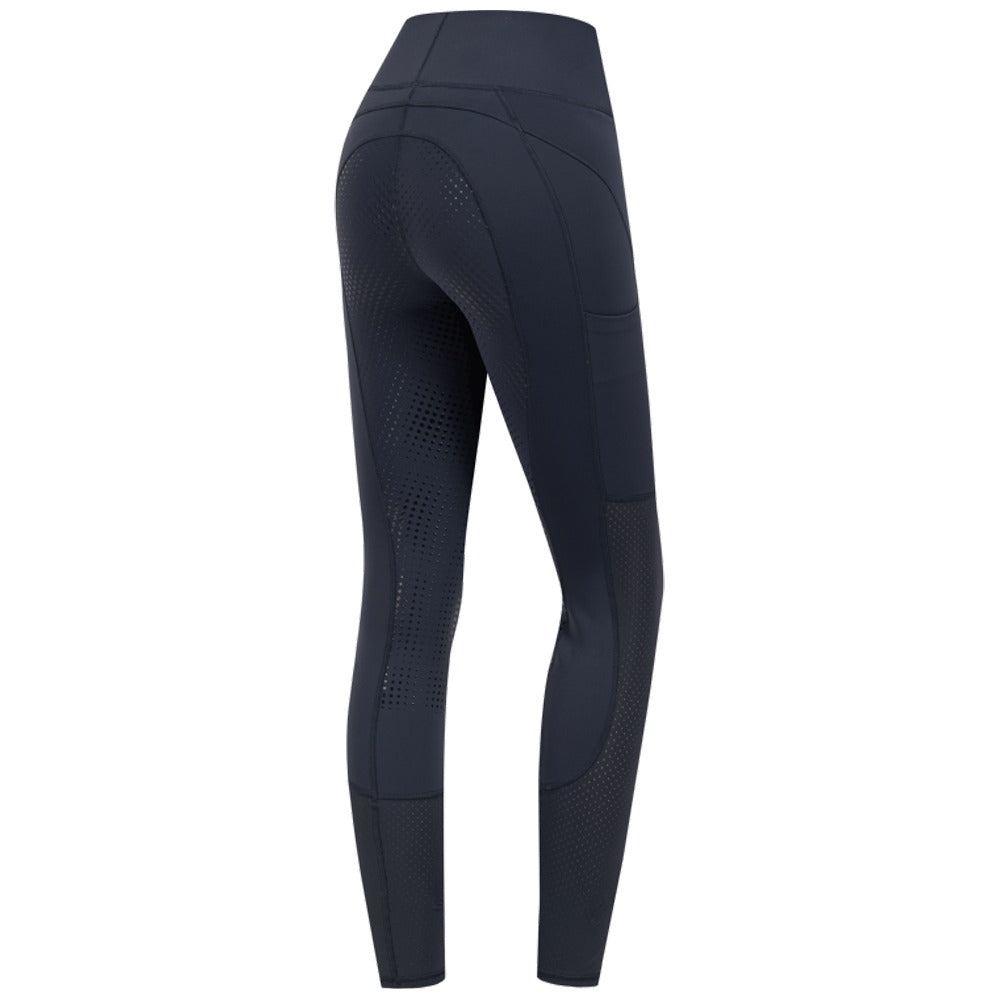 Hanna Reitleggings High Waist Mesh Silikon Damen Komfort Fit