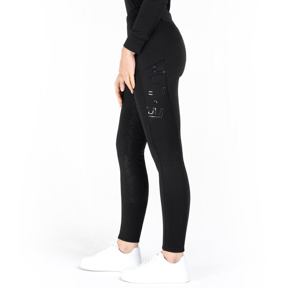 Thermo Reitleggings Rica Teens Teddy Fleece Silikon Komfort