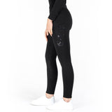 Thermo Reitleggings Rica Teens Teddy Fleece Silikon Komfort