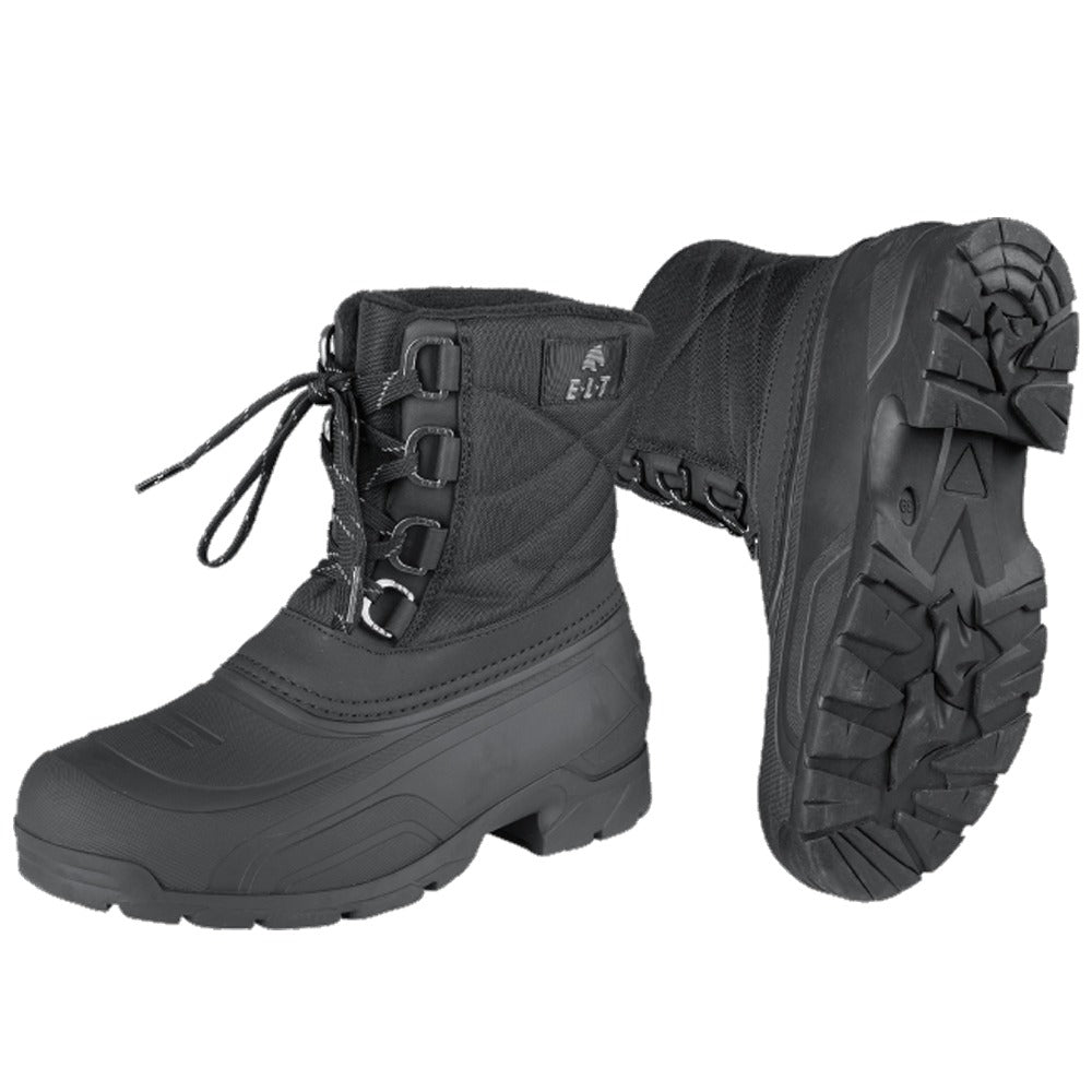 Chicago Thermal Boots Black Waterproof Fleece Lined Riding Shoes