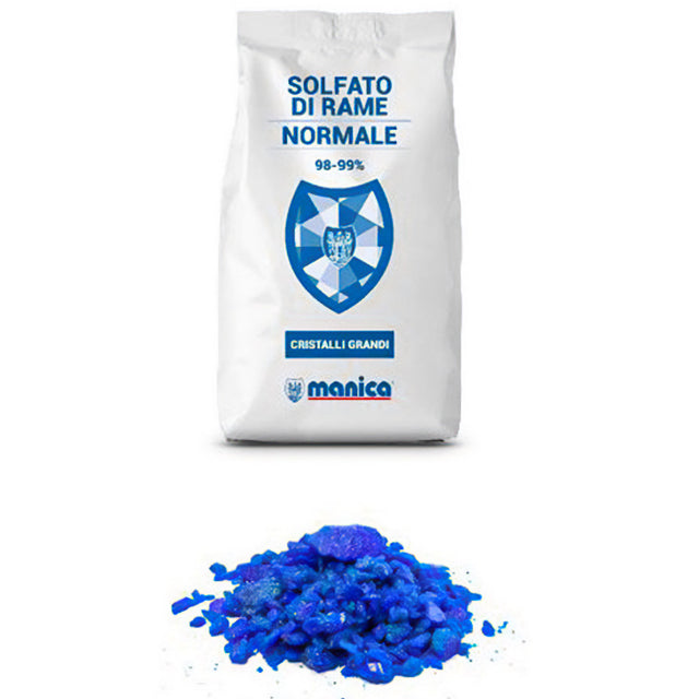 Solfato di Rame Bio – 10 kg per Agricoltura Biologica e Igiene Zootecnica
