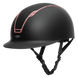 Casco Equitazione SWING H22 Shine Nero Opaco/Rosegold