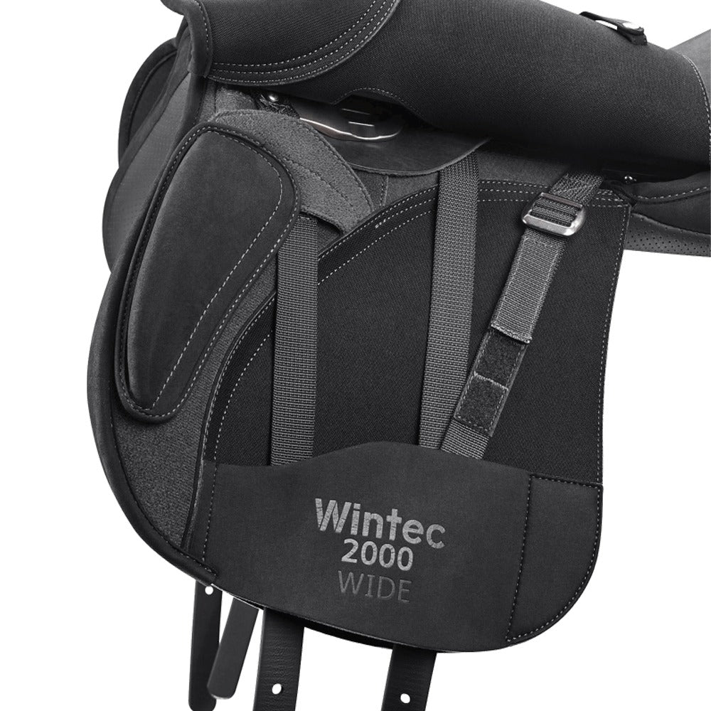 Sella da completo Wintec 2000, larga, nero