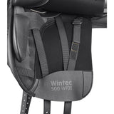 Wintec 500 Dressage Saddle, wide, black