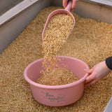 Futterschale Mit Deckel 5L Aus Lebensmittelechtem Kunststoff