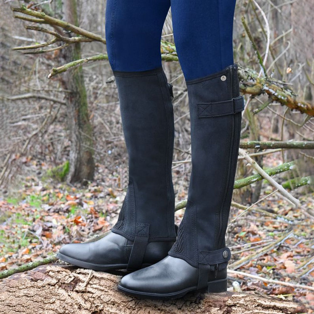 Mini Chaps Equitazione Bambini Comode Uso Quotidiano Elastiche