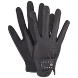 Guanti Equitazione Invernali Allrounder Nero Argento Caldi