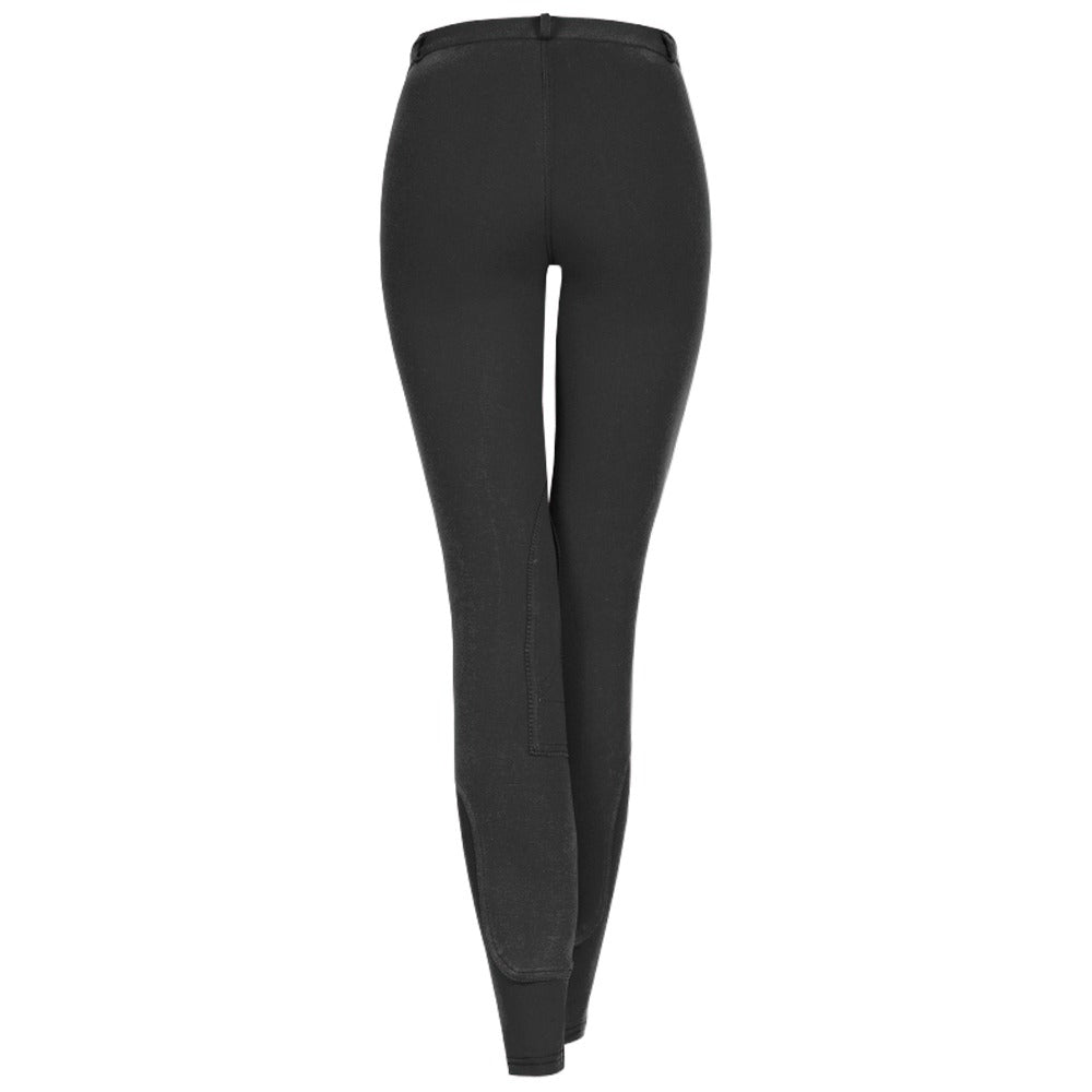 Pantaloni Equitazione Donna Sport Function Traspiranti Comfort - Nero