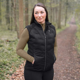 Beheizbare Reitweste Comfort Heat Damen Warm Funktional - schwarz