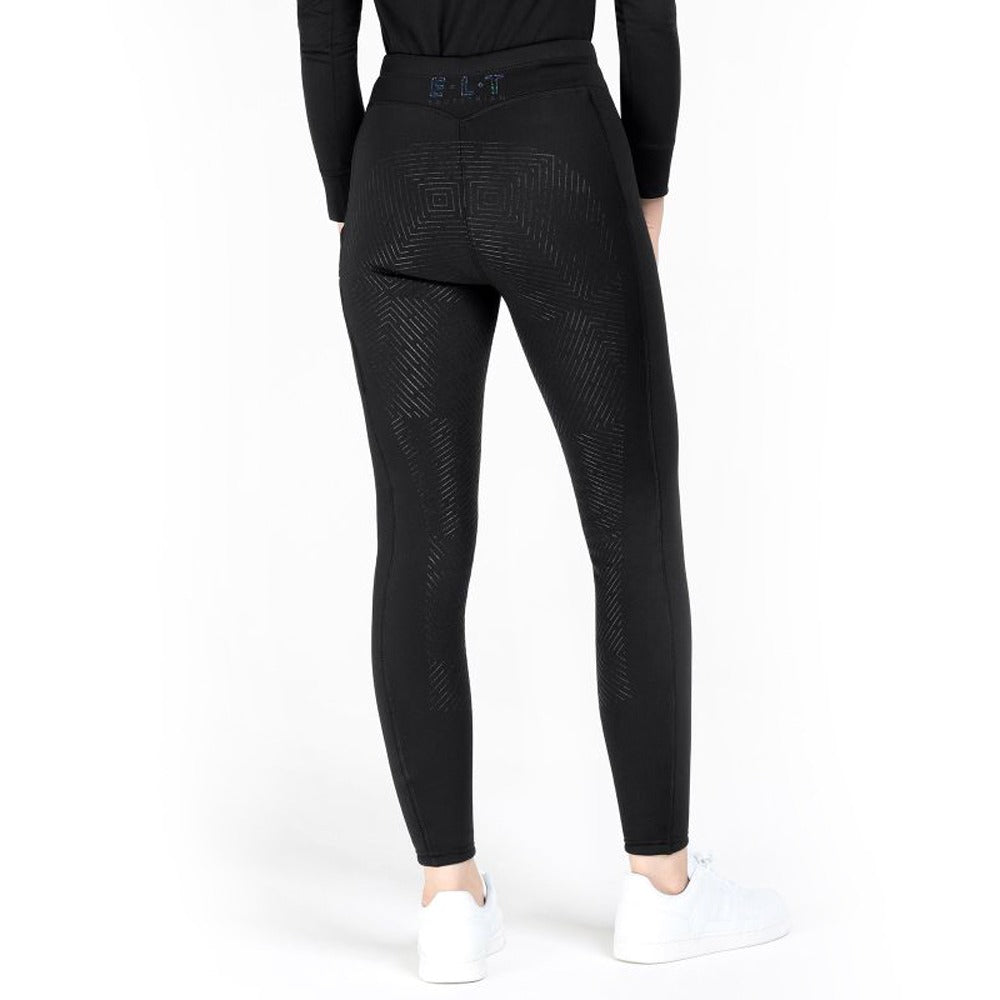 Thermo Reitleggings Rica Damen Teddy Fleece Silikon Komfort