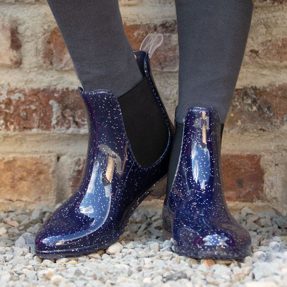 Jodhpur Sparkle Ankle Boot, Midnight Blue