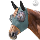 Puck Fly Mask in Stretch Polyester with Zipper