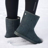 Rainless Velours Stiefeletten