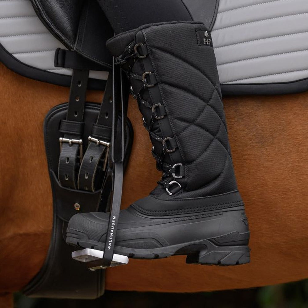 Cleveland Thermal Riding Boots Black Waterproof Winter Equestrian