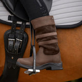 Oklahoma Stallstiefel Braun Komfort Leder Reitsport Winter