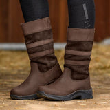 Oklahoma Stallstiefel Braun Komfort Leder Reitsport Winter