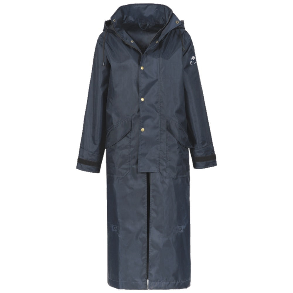 Dover Waterproof Riding Rain Coat Navy Blue Outdoor Horse Jacket