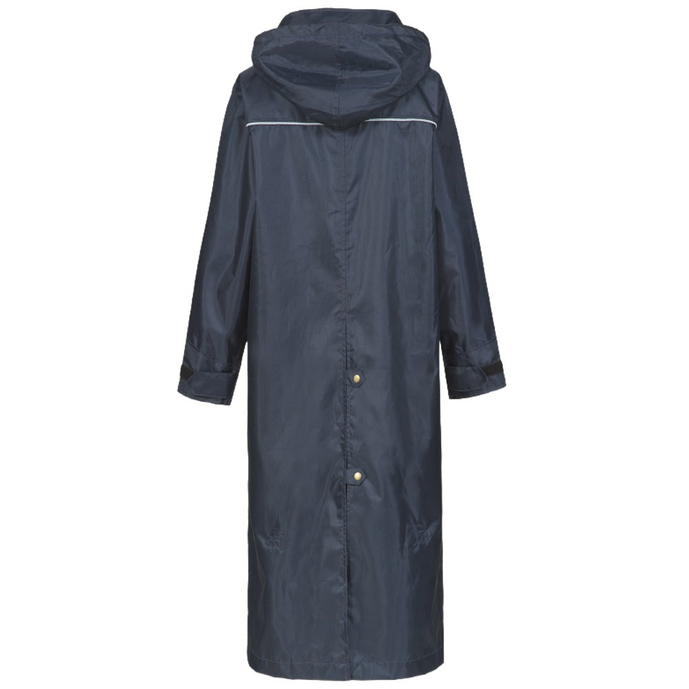 Dover Waterproof Riding Rain Coat Navy Blue Outdoor Horse Jacket