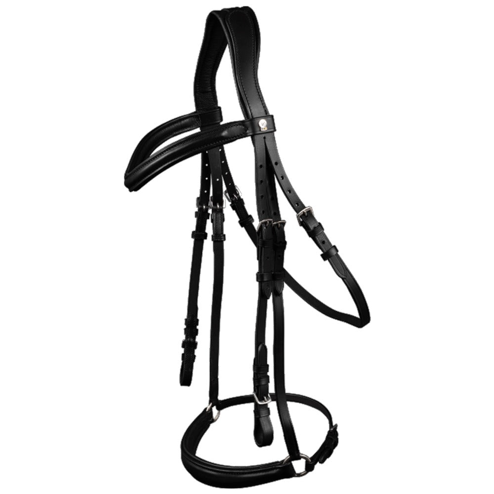 Waldhausen X-Line Cancún Trense Schwarz Anatomisch Leder