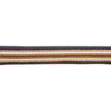 Oxford Lederhalfter Braun Mit Sportlichen Nylon Details Pferd