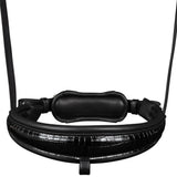 Waldhausen S-Line Magic Bridle with Crystal Browband - Black
