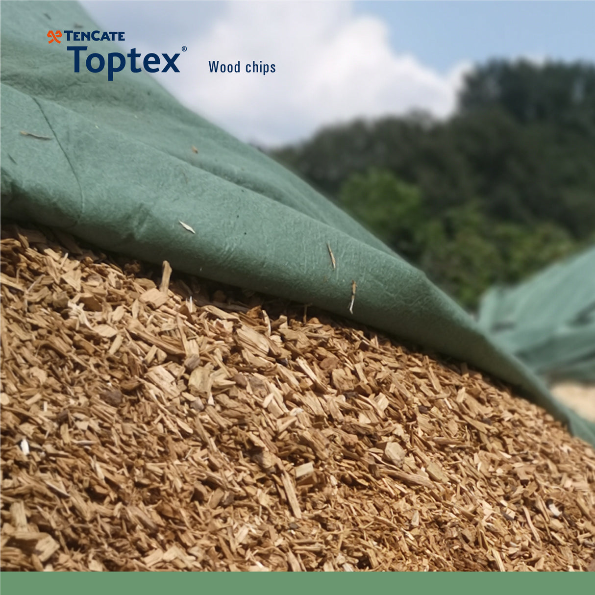 Toptex/Polytex telo protezione biomasse/cippato