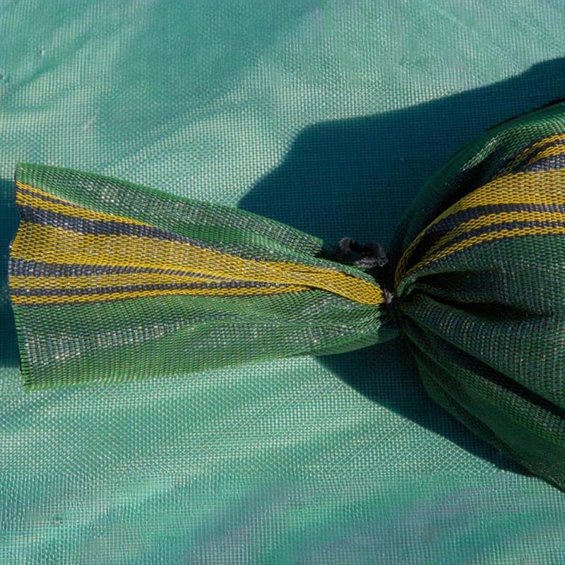 Sacchetti di sabbia verdi per insilato 27x120 cm con manico