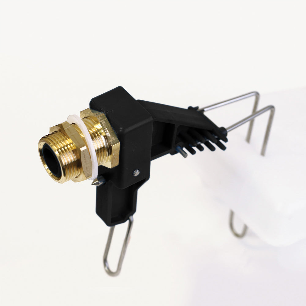 Patura High Pressure Valve (Black) With Float, 1/2" Or 3/4" Connection, For Pasture Drinkers (Adapter Included)