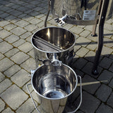 Stainless Steel Bucket With External Scale Handle