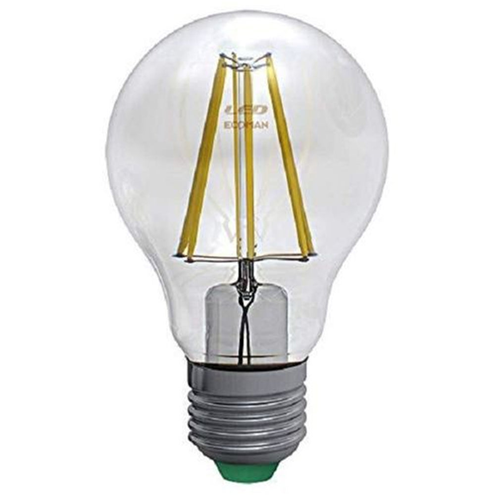 Ecoman 0032 LED Glühfaden Tropfen 6W E27 warm-weiß