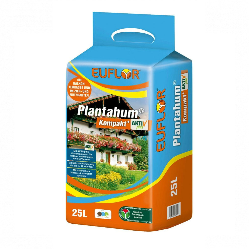 Euflor Plantahum Kompakt Aktivplus 25L Terriccio Premium Ricco Di Nutrienti