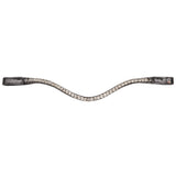 X-Line Shine Stirnband Schwarz Mit Funkelnden Schmucksteinen
