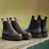 Jodhpurstiefelette Secura Mit Stahlkappe Für Reitsport