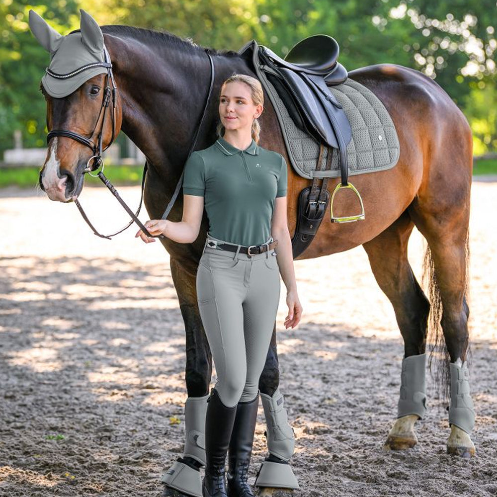 Reithose Comfort Ride Glam Hochbund Silikon Elegant