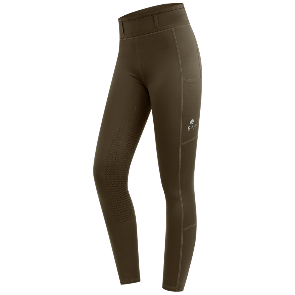 Thermo Reitleggings Ella mit Silikon Vollbesatz