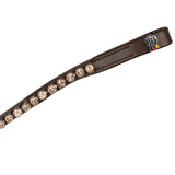 Waldhausen X-Line Glam Stirnband Braun Mit Funkelnden Steinen