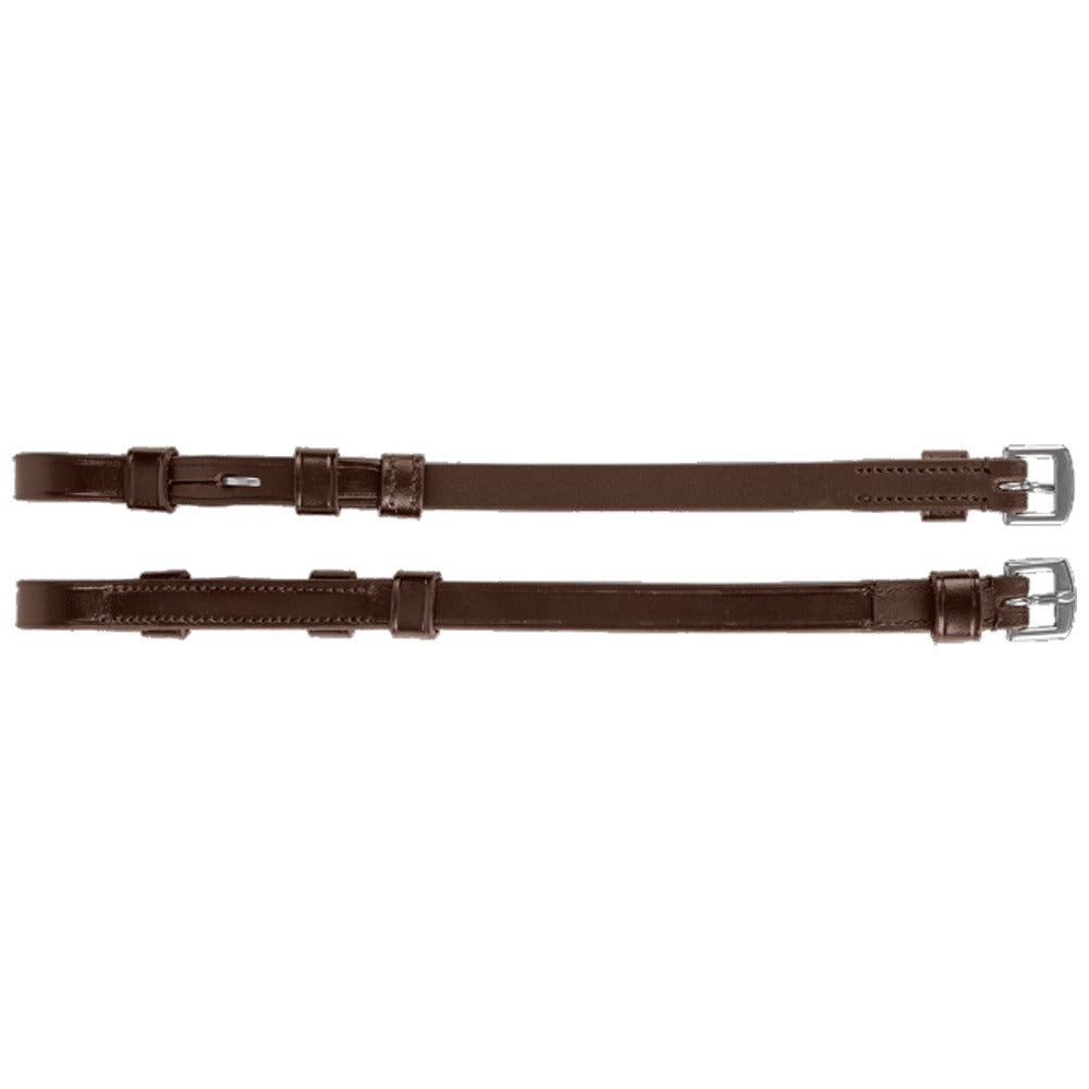 S-Line Backenstücke Mit Haken Aus Leder Für Trensen