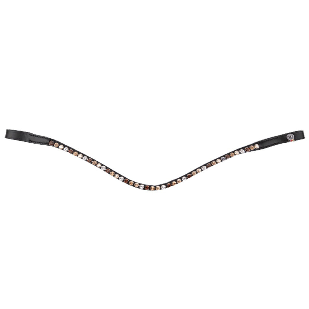 Waldhausen X-Line Glam Stirnband Schwarz Mit Strass Steinen