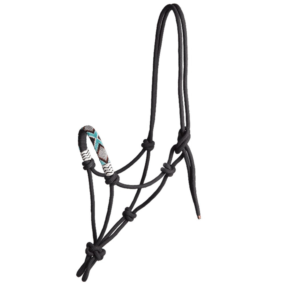 Knotenhalfter Pearls Mit Perlen Design Für Pferd Training