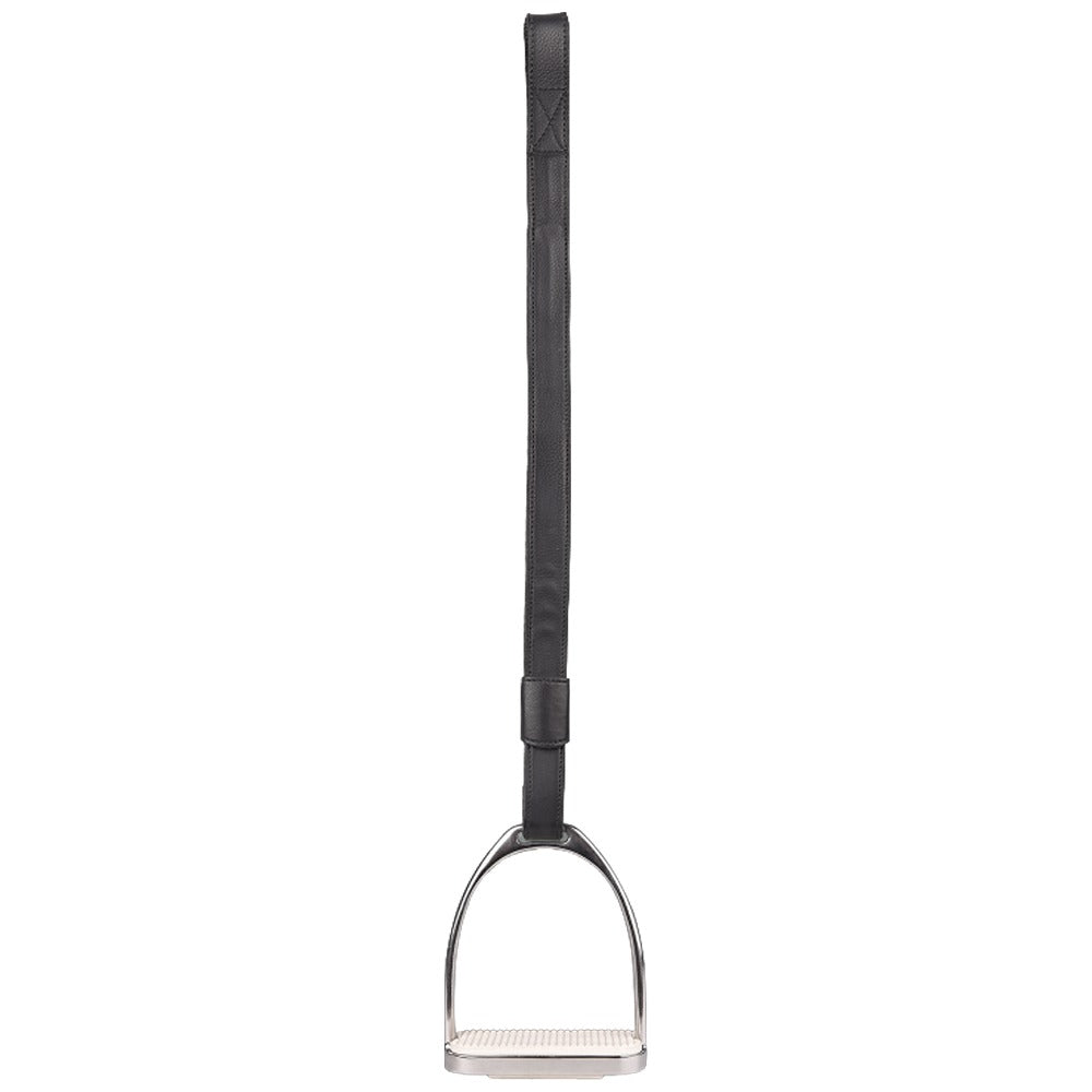 Leather Stirrup Loop With Nylon Core Adjustable Riding Strap