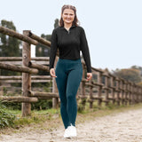 Leggings da Equitazione Ella Glam con Grip Silicone