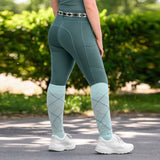 Reitleggings Ella Silikon Vollbesatz Komfort Stretch Sport