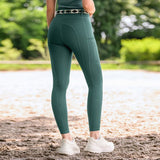 Leggings da Equitazione Ella Glam con Grip Silicone