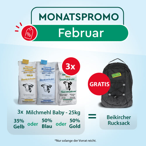 Beikircher Futtermittel - Milchmehl Baby 50% Gold 25kg