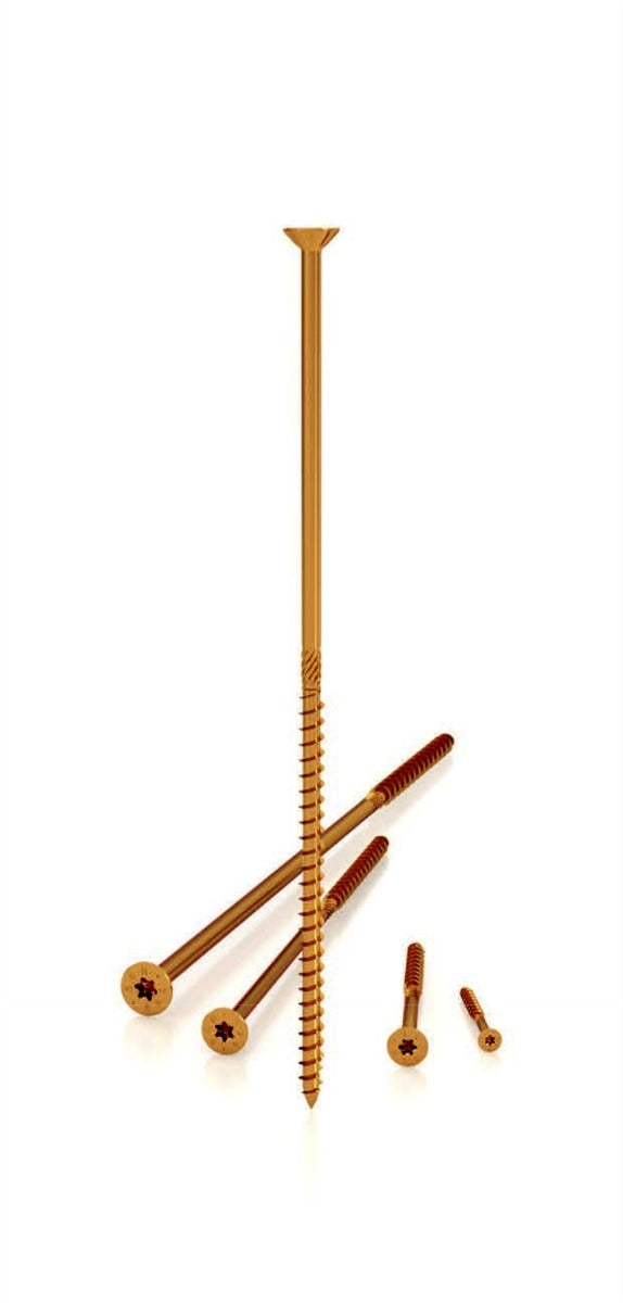 Schraube Für Holz, Gelb Sch-h Ø 4,5mm X 50mm 200stk 