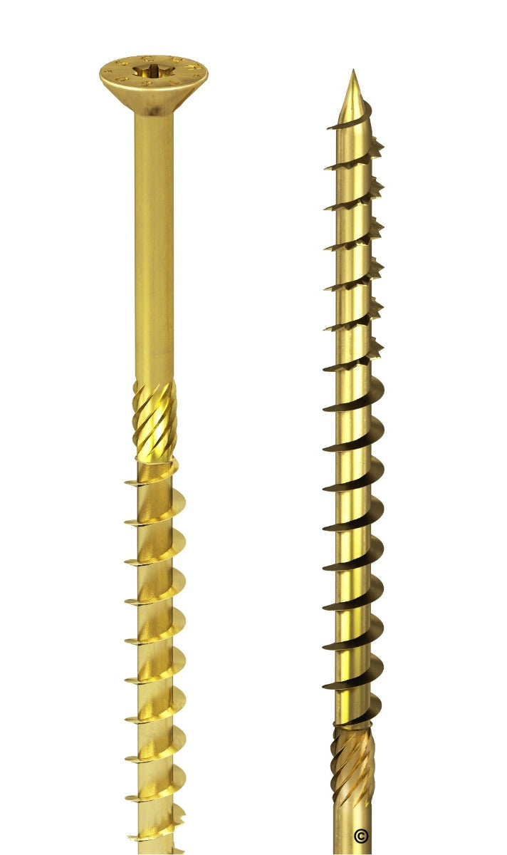 Holzschraube, Gelb Sch-h Ø 6mm X 260mm 50stk 